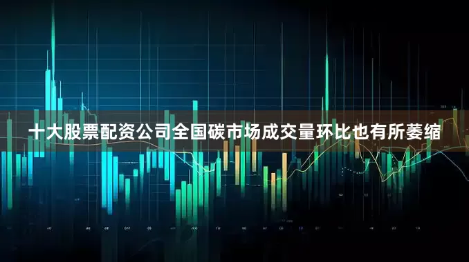 十大股票配资公司全国碳市场成交量环比也有所萎缩