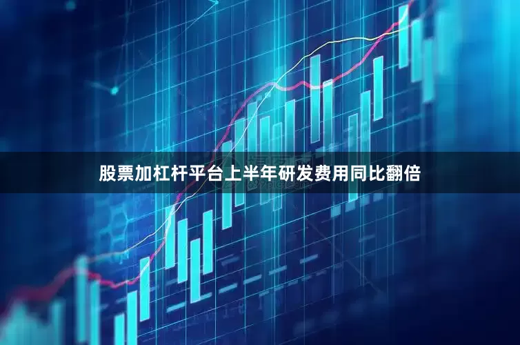 股票加杠杆平台上半年研发费用同比翻倍