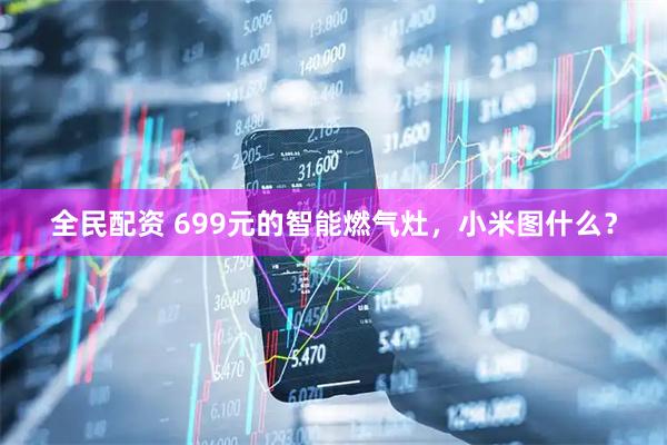 全民配资 699元的智能燃气灶，小米图什么？