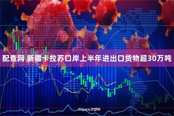 配查网 新疆卡拉苏口岸上半年进出口货物超30万吨